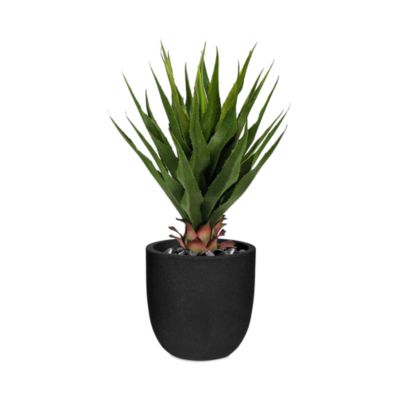 LE PRESENT - Green Agave Faux Plant Arrangement