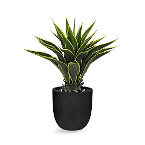 Le Present Green And Yellow Agave Faux Plant Arrangement, 26h