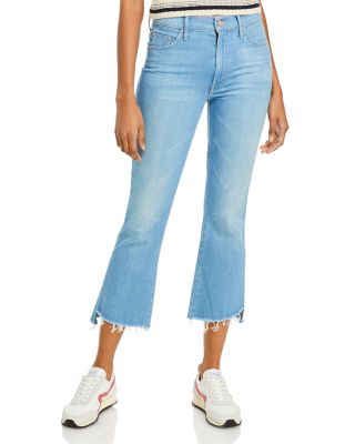 womens ankle flare jeans
