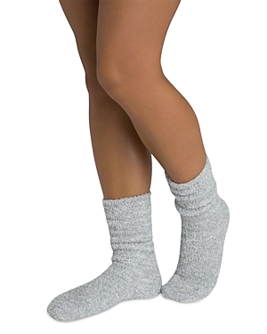 Barefoot Dreams Women's The Cozychic Ribbed Socks In Blue Water