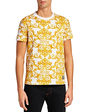 Versace Jeans Couture Logo Baroque Slim Fit Tee