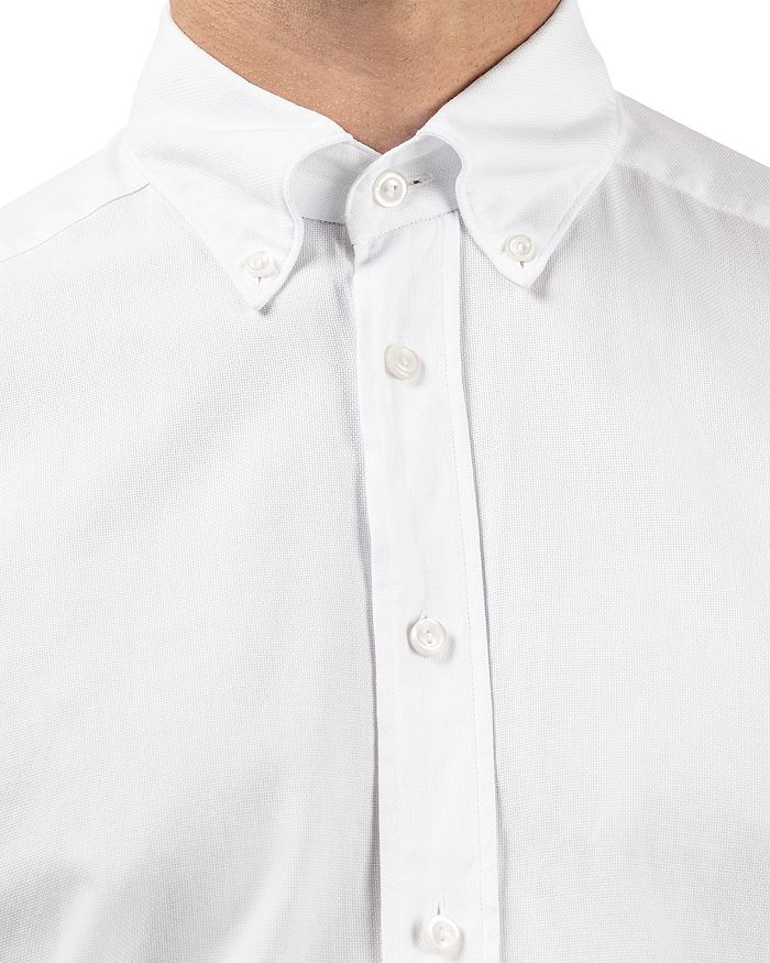 Shop Eton Slim Fit Royal Oxford Casual Shirt In White