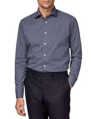 Eton - Dotted Slim Fit Dress Shirt
