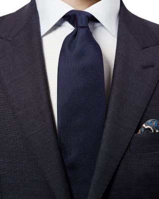 Solid Textured Silk Classic Tie