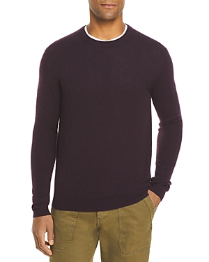 The Men's Store At Bloomingdale's Cashmere Crewneck Sweater - 100% Exclusive In Raisin