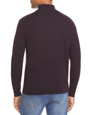 Raisin Cashmere Quarter-Zip Sweater - Exclusive