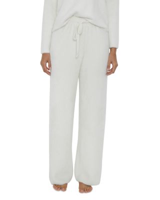 winter white stretch pants