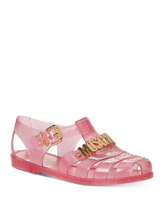 サンダル・ミュール MOSCHINO Women Sandals 32143796 PINK ピンク系 Moschino(モスキーノ) サンダル・ミュール(レディース