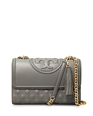 Tory Burch Fleming Medium Quilted Leather Convertible Shoulder Bag