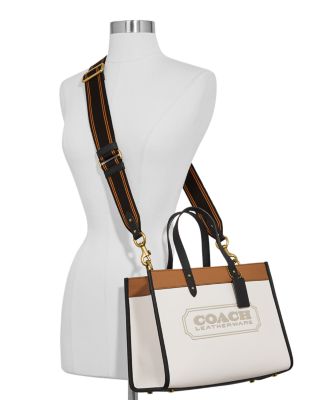 leather tote bag coach