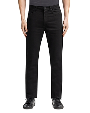 Monfrere Brando Slim Straight Jeans in Noir | Smart Closet