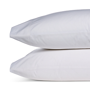 Sky Percale Standard Pillowcase, Pair In Fresh White