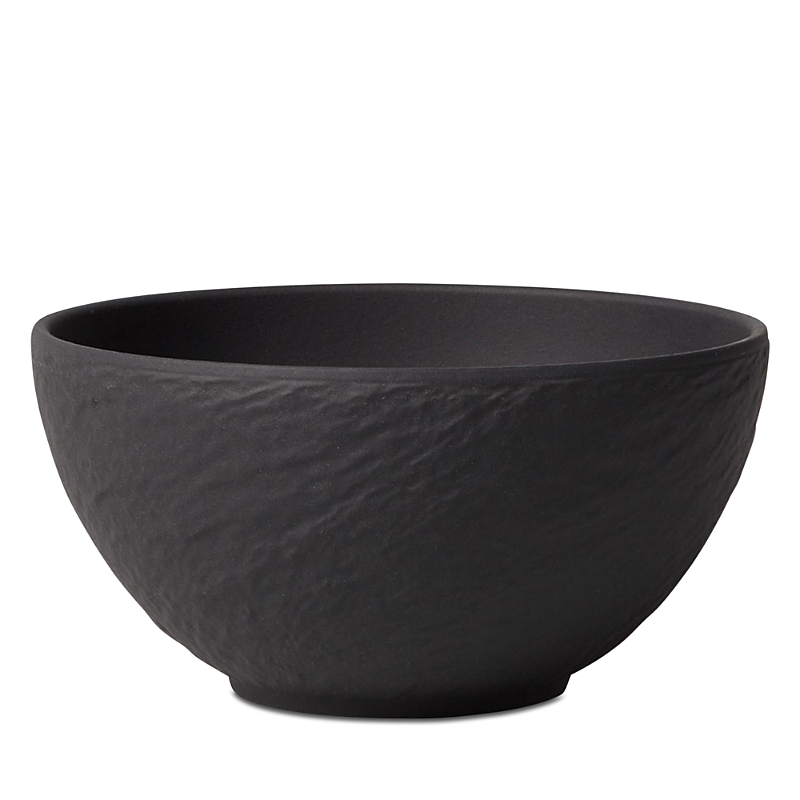 Villeroy & Boch Manufacture Rock Dip Bowl In Black