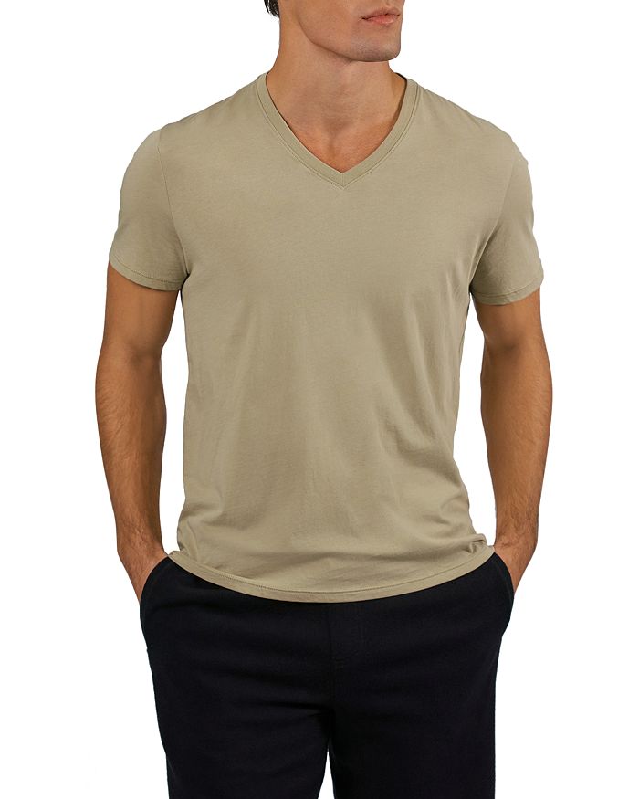 Atm Anthony Thomas Melillo V-neck Tee - 100% Exclusive In Soft Army