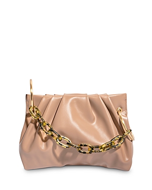 House Of Want Chill Frame Clutch In Taupe