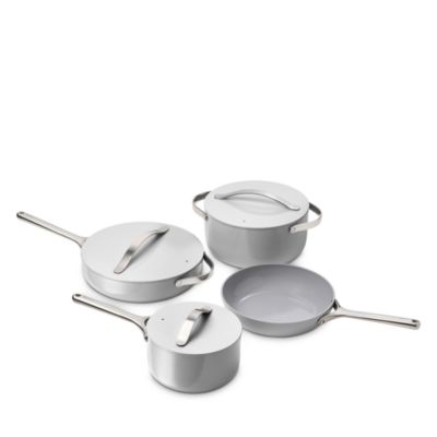 Non-Toxic Ceramic Non-Stick Cookware 7-Piece Set