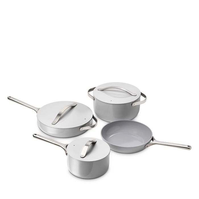 Caraway Home Grey Non-Stick Ceramic 7-pc. Cookware Set