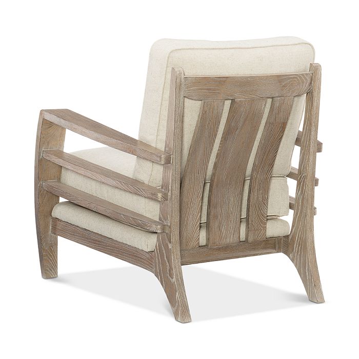 Caracole Slatitude Ash Driftwood Accent Chair In Beige ModeSens