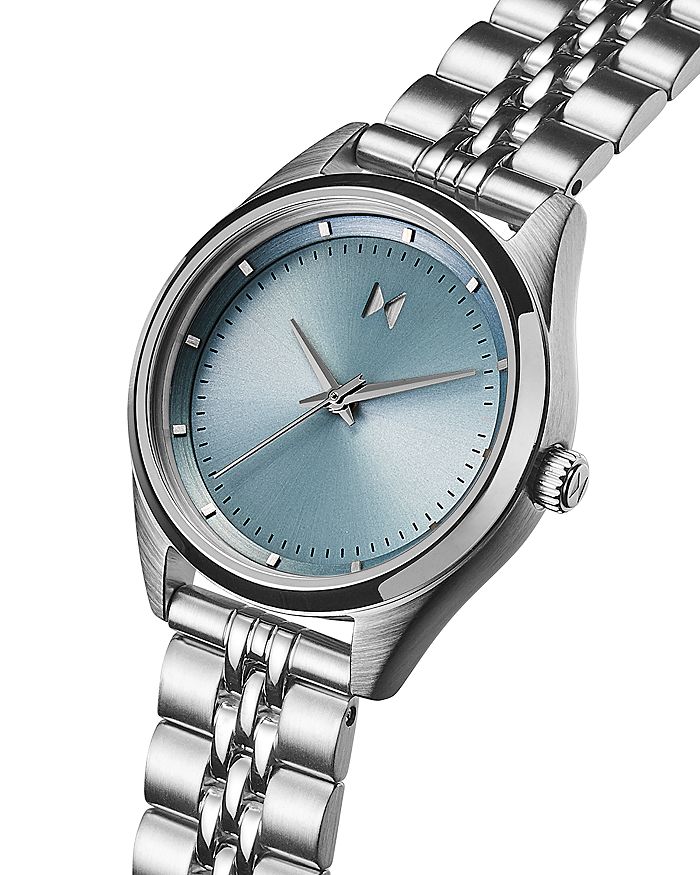 Shop Mvmt Rise Mini Bracelet Watch, 30mm In Blue