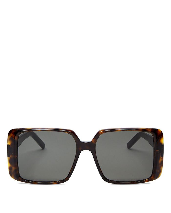 Saint Laurent Women's Square Sunglasses, 56mm Bloomingdale's