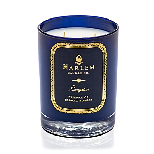 Harlem Candle Company Langston Luxury Candle In Blue