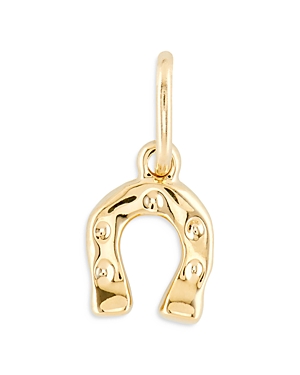 Uno De 50 Rodeo Horseshoe Charm In Gold
