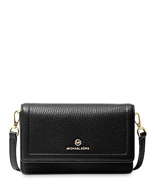 Michael Michael Kors Jet Set Charm Small Phone Crossbody In Black