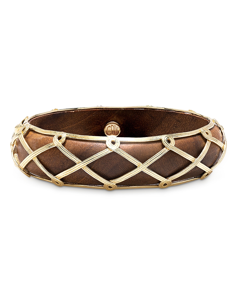 Capucine De Wulf Earth Goddess Bangle Bracelet In Natural