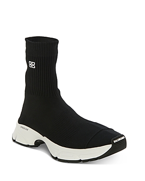 Balenciaga Women's Speed 3.0 Knit High Top Sock Sneakers