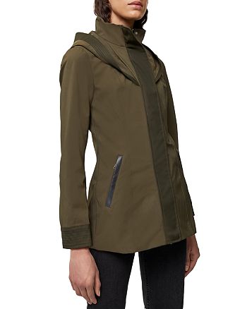Mackage Alba Hooded Rain Coat | Bloomingdale's