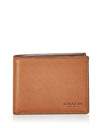 COACH - Slim Leather Bifold Wallet