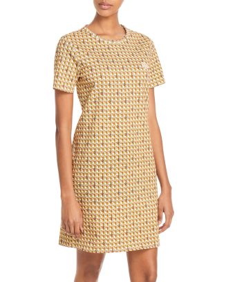 Tory burch discount basketweave knit shirtdress