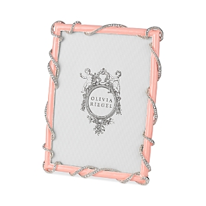 Shop Olivia Riegel Baby Harlow 5 X 7 Frame In Pink