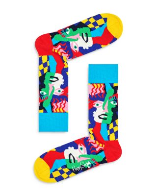 Happy Socks - Face Expression Crew Socks