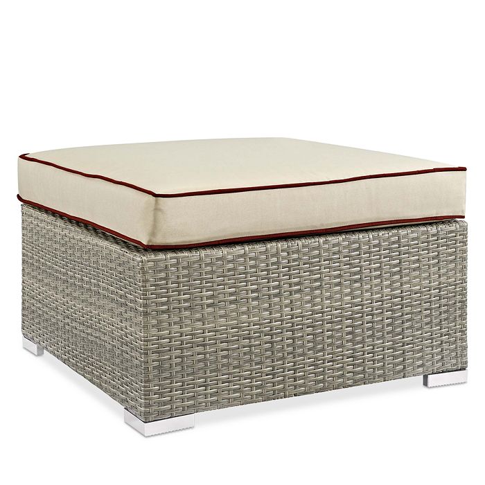 Modway Repose Outdoor Patio Rattan Ottoman | Bloomingdale's