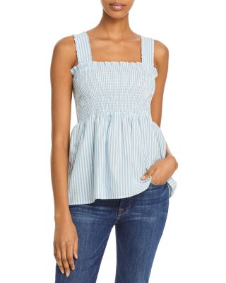 aqua sleeveless top