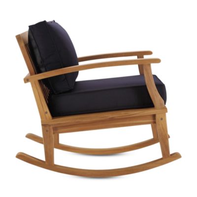 Marina Outdoor Patio Teak Rocking Chair