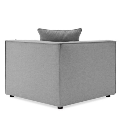 Saybrook Outdoor Patio Upholstered Sectional Sofa Corner Chair