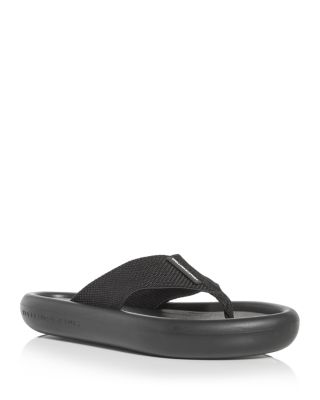 Stella Mccartney Women's Air Slide Flip Flops In Black