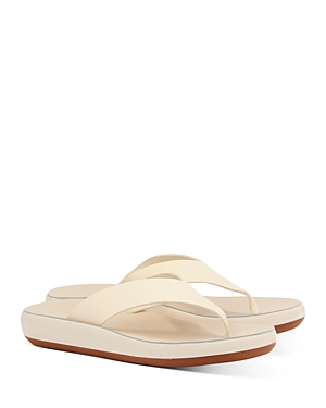 Ancient Greek Sandals Ancient Greek Women's Charys Flat Thong Sandals In Off White