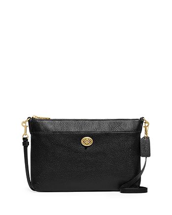 COACH Polly Small Pebble Leather Crossbody | Bloomingdale's