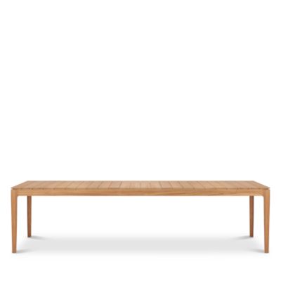 Teak Bok Outdoor Dining Table, Large - 118&amp;quot;