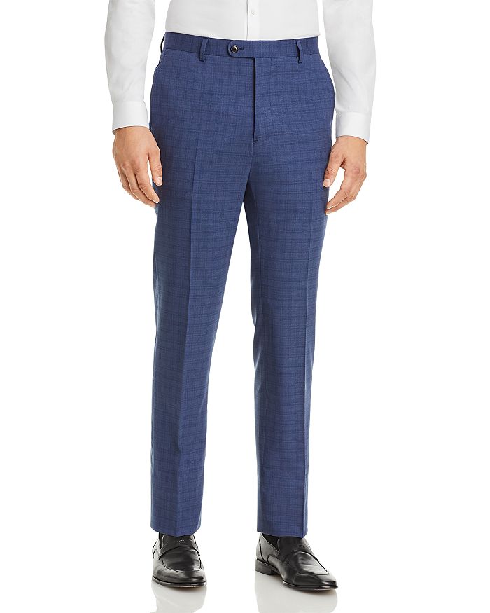 John Varvatos Star USA Bleecker Plaid Slim Fit Suit Pants | Bloomingdale's