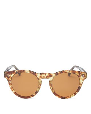 Oliver Peoples Lewen Round Sunglasses, 49mm | Bloomingdale's