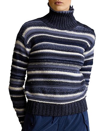 Striped Turtleneck Sweater Bloomingdales Men Clothing Sweaters Turtlenecks 