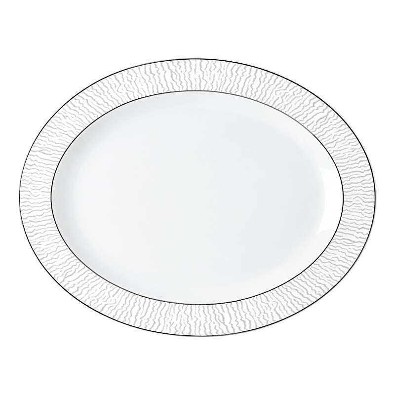 Bernardaud Dune Oval Platter, 13