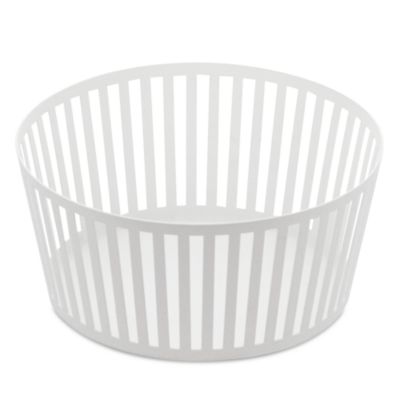 Yamazaki - Tower Striped Steel Fruit Basket