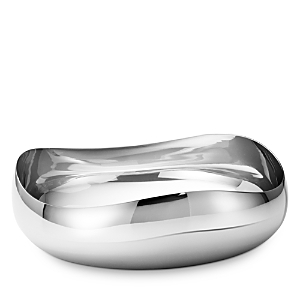 Shop Georg Jensen Cobra Small Bowl In Silver