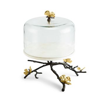 Michael Aram - Butterfly Ginkgo Cakes Stand with Dome