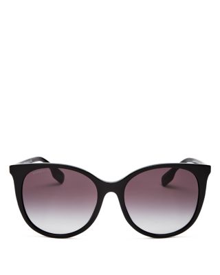 burberry 55mm cat eye sunglasses